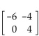 Each matrix is nonsingular. Find the inverse of the matrix. Be sure to check your answer. -  A)    B)    C)    D)   