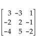 Each matrix is nonsingular. Find the inverse of the matrix. Be sure to check your answer. -  A)     B)    C)    D)   
