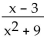 Tell whether the given rational expression is proper or improper. If improper, rewrite it as the sum of a polynomial and a proper rational expression. -  A) proper B) improper;   C) improper;   D) improper;  