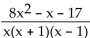 Write the partial fraction decomposition of the rational expression. -  A)    B)    C)    D)   