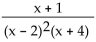 Write the partial fraction decomposition of the rational expression. -  A)    B)    C)    D)   