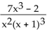 Write the partial fraction decomposition of the rational expression. -  A)    B)    C)    D)   