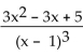 Write the partial fraction decomposition of the rational expression. -  A)    B)    C)    D)   