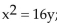 Find an equation of the parabola described and state the two points that define the latus rectum. -Focus at (0, 3) ; directrix the line y = -3 A)    latus rectum: (6, 3) and (-6, 3)  B)    latus rectum: (7, 8) and (-7, 8)  C)    latus rectum: (3, 6) and (-3, 6)  D)    latus rectum: (8, 3) and (-8, 3) 