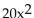 <strong>Solve the problem. An airline charter service charges a fare per person of $200 plus $20 for each unsold seat. The airplaneholds 200 passengers. Let x represent the number of unsold seats and write an expression for the totalrevenue R for a charter flight.</strong> A)R(x)= (200 - x)(200 + 20x)or 40,000 + 3,800x - B)R(x)= 200(200 + 20x)or 40,000 + 4,000x C)R(x)= (200 - x)(200 + 20x)or 40,000 + 4,000x - D)R(x)= x(200 + 20x)or 200x +