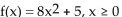 The function f is one-to-one. Find its inverse. -f   A)    B)    C)    D)   