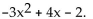 Find the value for the function. -Find -f(x) when f(x) =   A)    B)    C)    D)   