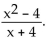Find the value for the function. -Find f(x + 1) when f(x) =   A)    B)    C)    D)   