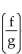Solve the problem. -Find   -5) when f(x) = 2x - 5 and g(x) =   A)    B)    C) 1 D) 0