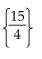 Solve the equation. -6(x + 5) = 7x - (3 - x)  A)    B)    C)    D)   