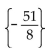 Solve the equation. -6(x + 5) = 7x - (3 - x)  A)    B)    C)    D)   