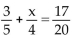 Solve the equation. -  A) 1 B) - 1 C)    D)   