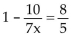 Solve the equation. -  A)    B)    C)    D)   