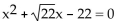 Find the real solutions, if any, of the equation. Use the quadratic formula and a calculator. Express any solutions rounded to two decimal places. -  A) {-7.59, 2.9} B) {-2.9, 7.59} C) {-7.59, -2.9} D) {-7.59, 7.59}