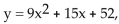 Write the word or phrase that best completes each statement or answers the question. -The net income y (in millions of dollars) of Pet Products Unlimited from 1997 to 1999 is given by theequation   where x represents the number of years after 1997. Assume this trendcontinues and predict the year in which Pet Products Unlimitedʹs net income will be $748 million. A) 2,005 B) 2,007 C) 2,004 D) 2,006
