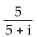 Write the expression in the standard form a + bi. -  A)    B)    C)    D)   