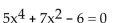 Find the real solutions of the equation. -  A)    B)    C)    D)   