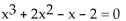 Find the real solutions of the equation by factoring. -  A) {-1, 1, -2} B) {1, -2, 2} C) {-2, 2} D) {4}