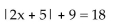 Solve the equation. -  A) {2, - 7} B)    C) {- 2, 7} D) no solution