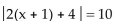 Solve the equation. -  A) {-8, 2} B) {-6, 4} C) {-8, 0} D) {-6, 0}