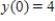 Use Euler's method with given values of n to obtain an approximation of the initial value problem when   . Round your answers to four decimal places, if necessary. ​   ,   ​   ,   __________ ​   ,   __________