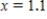 Use Euler's method with given values of n to obtain an approximation of the initial value problem when   . Round your answers to four decimal places, if necessary. ​   ,   ​   ,   __________ ​   ,   __________