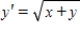 Use Euler's method with given values of n to obtain an approximation of the initial value problem when   . Round your answers to four decimal places, if necessary. ​   ,   ​   ,   __________ ​   ,   __________