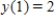 Use Euler's method with given values of n to obtain an approximation of the initial value problem when   . Round your answers to four decimal places, if necessary. ​   ,   ​   ,   __________ ​   ,   __________