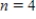 Use Euler's method with given values of n to obtain an approximation of the initial value problem when   . Round your answers to four decimal places, if necessary. ​   ,   ​   , ​   __________ ​   , ​   __________