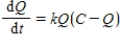 A biologist has determined that the maximum number of fruit flies that can be sustained in a carefully controlled environment (with a limited supply of space and food) is 500. Suppose that the rate at which the population of the colony increases obeys the rule   where C is the carrying capacity (500) and Q denotes the number of fruit flies in the colony at any time t. If the initial population of fruit flies in the experiment is 20 and it grows to 35 after 20 days, determine the population of the colony of fruit flies on the 50th day. Round the answer to the nearest integer. __________ flies