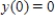Two chemical solutions, one containing N molecules of chemical A and another containing M molecules of chemical B, are mixed together at time t = 0. The molecules from the two chemicals combine to form another chemical solution containing y (AB) molecules. The rate at which the AB molecules are formed,   , is called the reaction rate and is jointly proportional to   and   . Thus,   ​ where k is a constant (we assume the temperature of the chemical mixture remains constant during the interaction). Solve this differential equation with the side condition   assuming that   and   