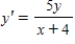 Find the general solution of the first-order differential equation by separating variables. ​  
