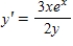 Find the general solution of the first-order differential equation by separating variables. ​  