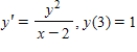 Find the solution of the initial value problem. ​  