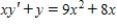 Determine whether the statement is true or false. If it is true, explain why it is true. If it is false, give an example to show why it is false. The function   is a solution of the differential equation  