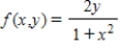 Find the volume of the solid bounded above by the surface ​ Z = f(x, y)  ​ And below by the plane region R. ​   ; R is the region bounded by   ,   , and   . ​ A)    B)    C)   