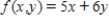 Find the average value of the given function ​ F(x, y)  ​ Over the plane region R. ​   ; R is the triangle with vertices (0, 0) , (2, 0)  and (2, 2) . ​ A)    B)    C)    D)   
