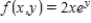 Evaluate the double integral ​   ​ for the given function f(x, y) and the region R. ​   ; R is bounded by x = 0, x = 1, y = 0 and y = x.
