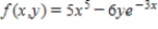 Find the total differential of the function. ​   ​ A)    B)    C)    D)    E)   