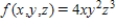 Find the total differential of the function. ​   ​ A)    B)    C)    D)    E)   