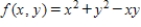 Minimize the function ​ ​   ​ subject to the constraint   .
