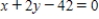 Minimize the function ​ ​   ​ subject to the constraint   .
