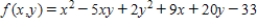 Find the critical point(s)  of the function. Then use the second derivative test to classify the nature of each point, if possible. Finally, determine the relative extrema of the function. ​   ​ A)    ; relative minimum value:   B)    ; relative maximum value:   C)    ; saddle point:   D)  there are no critical points