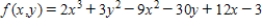 Find the critical point(s)  of the function. Then use the second derivative test to classify the nature of each point, if possible. Finally, determine the relative extrema of the function. ​   ​ A)    and   ; relative maximum value:   ; relative minimum value:   B)    and   ; saddle point:   ; relative minimum value:   C)    ; saddle point:   D)    ; relative maximum value:   E)  there are no critical points