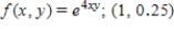 Evaluate the first partial derivatives of the function at the given point.   ​ A)    ​ B)  ​   ​ C)  ​   ​ D)  ​   ​