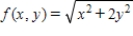Find the second-order partial derivatives of the given function. Show that the mixed partial derivatives f<sub>xy</sub> and f<sub>yx</sub> are equal. ​   ​ A)    ​ B)  ​   ​ C)  ​   ​ D)  ​  