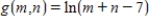 Find the domain of the function. ​   ​ A)  All real values of   and   B)  All real values of   and   satisfying   C)  All real values of   and   satisfying  