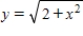 Find the volume of the solid of revolution obtained by revolving the region under the curve ​   ​ from   to   about the   -axis.