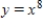 Find the volume of the solid of revolution obtained by revolving the region bounded above by the curve ​   ​ and below by the curve ​   ​ from   to   about the   -axis.