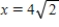 Find the volume of the solid of revolution obtained by revolving the region bounded above by the curve ​   ​ and below by the curve ​   ​ from   to   about the   -axis.